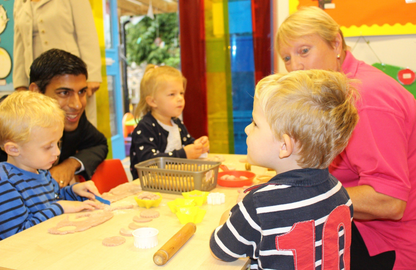 rishi sunak at eppleby forcett school