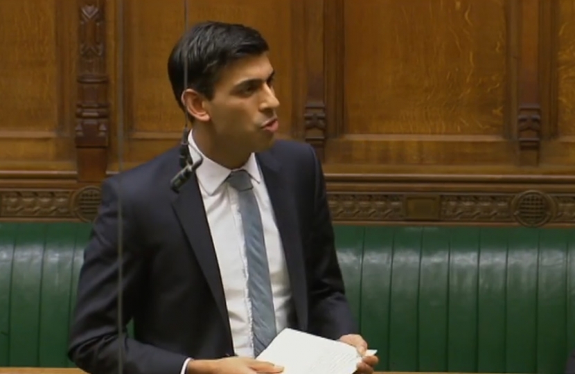 Rishi Sunak in the Commons