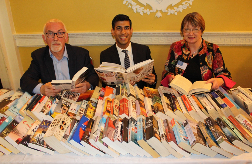 rishi sunak at Bedale Community Library