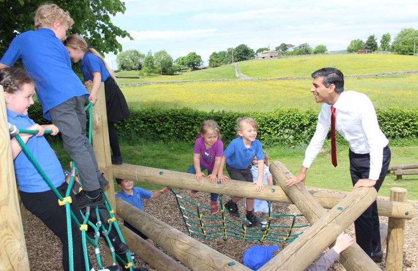 Rishi Sunak at Bainbridge School