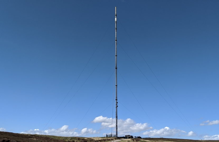 Bilsdale TV mast