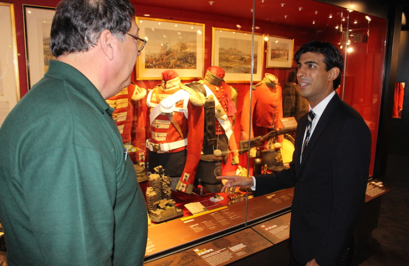 Rishi Sunak Green Howards