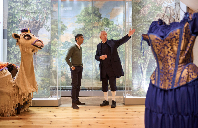 Rishi Sunak at the Georgian Theatre Royal, Richmond