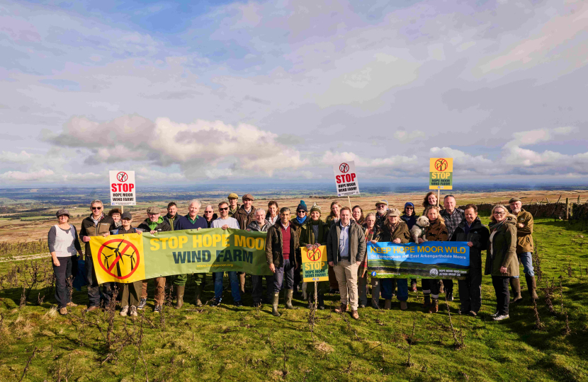 Rishi Sunak and Sam Rushworth on Hope Moor
