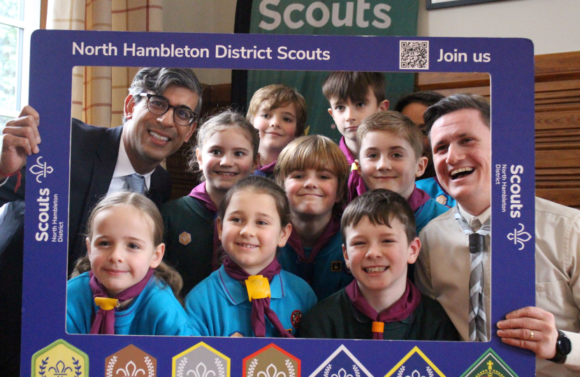 Rishi, Mark Turner and Award winning Scouts