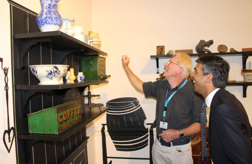 Rishi Sunak at Kiplin Hall