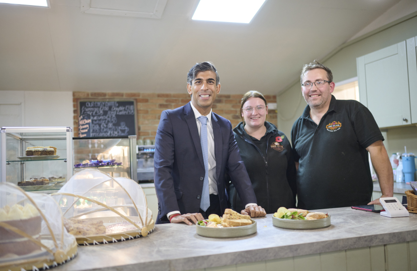 Rishi with Carl and Chloe