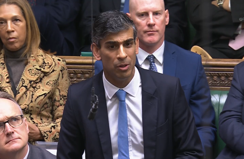 Rishi Speaking in House of Commons on Prostate Cancer