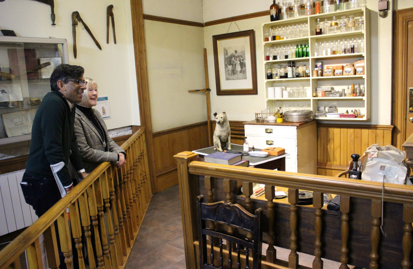 Rishi Sunak at the Richmondshire Museum
