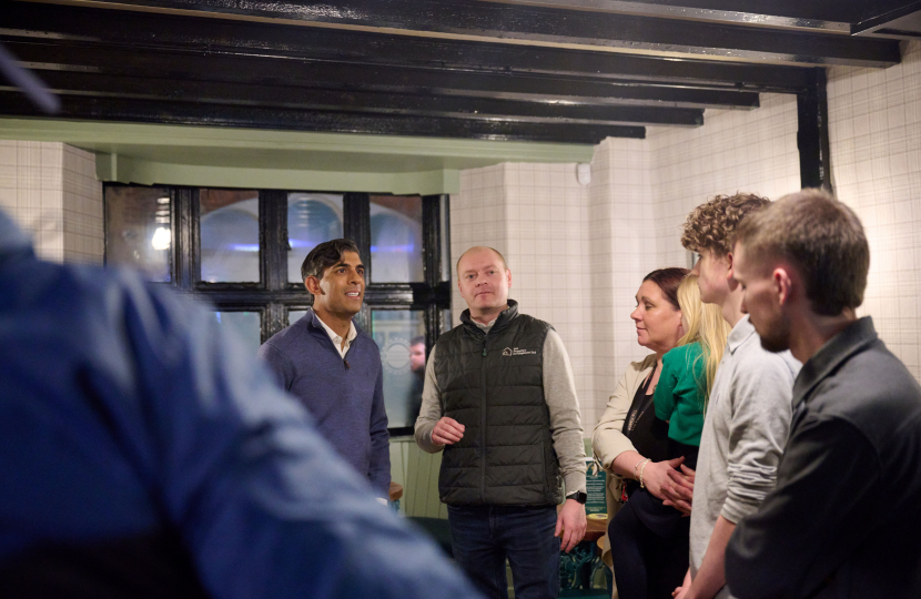 Rishi with Sam, Sherri and family