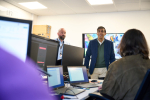 Rishi with Richard at CACI Digital Forensics