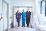 Rishi Sunak at the Friarage Surgical Centre