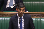 Rishi Sunak in the House of Commons
