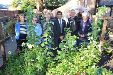 Rishi Sunak in Northallerton's Secret Garden