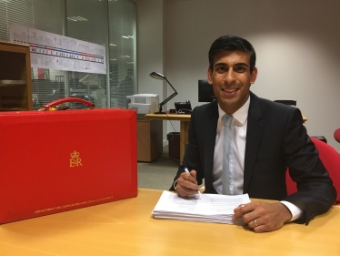 Rishi Sunak at Ministry of Housing, Communities and Local Government