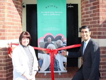 Rishi Sunak at The Bridge, Catterick Garrison