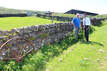 Rishi Sunak with Martin Coates