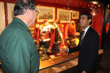 Rishi Sunak Green Howards