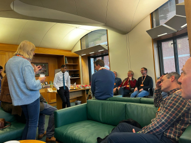 Rishi Sunak with members of the NFU in Westminster office