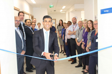 Rishi Sunak opens Friarage diagnostics hub