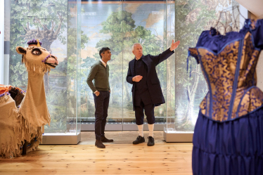 Rishi Sunak at the Georgian Theatre Royal, Richmond