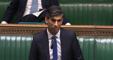 Rishi Sunak in the House of Commons