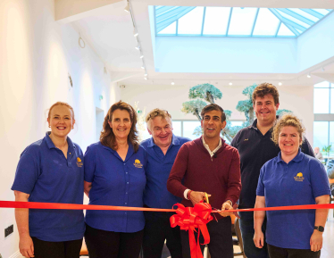 Rishi Sunak at Mainsgill Farmshop