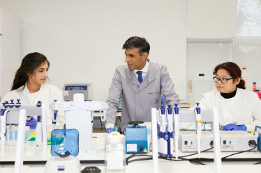 Rishi Sunak at Oxford Biodynamics