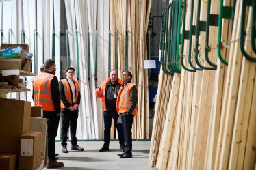 Rishi Sunak at JT Atkinson