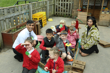 Rishi Sunak at Trinity Academy Richmond