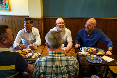 Rishi Sunak at Northallerton Veterans Breakfast Club